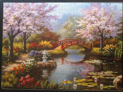 Cherry tree bridge, photo 1