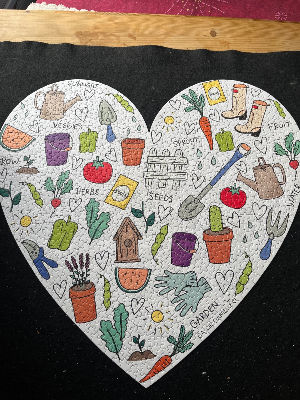 Heart-shaped puzzle · photo 1
