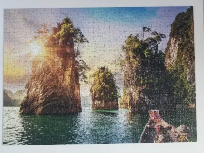 Lac de Cheow Lan Thaïlande, photo 1