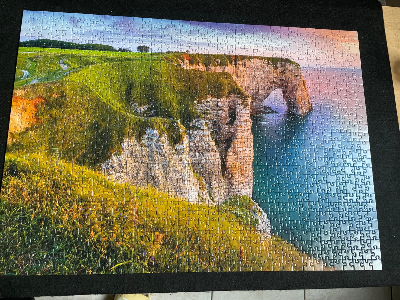 Vue sur les falaises d'Etretat · photo 1