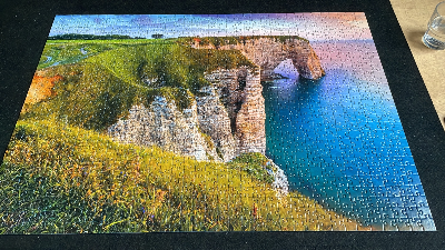 Vue sur les falaises d'Etretat · photo 2