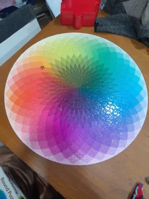 Round puzzle · photo 2