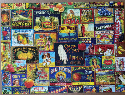 Vintage Fruit Labels · photo 1