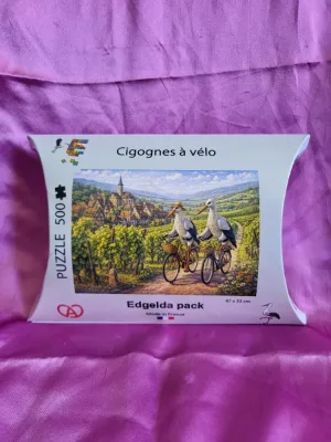 Cigognes à Vélo — Photo 1