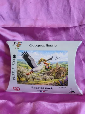 Cigogne Fleurie