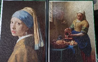 La Jeune Fille à la perle + La Laitière — photo 1