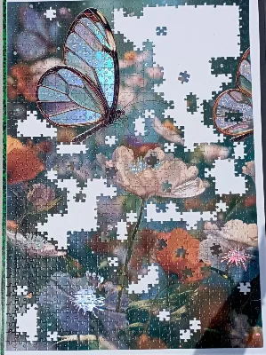 Papillon et fleurs — photo 2