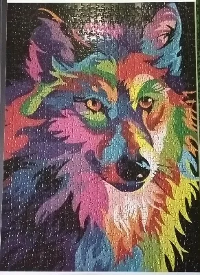 Multicolor Wolf — photo 1