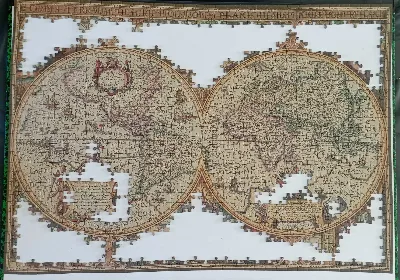 Antique World Map · photo 5