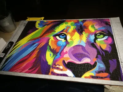 Lion colorful · photo 1