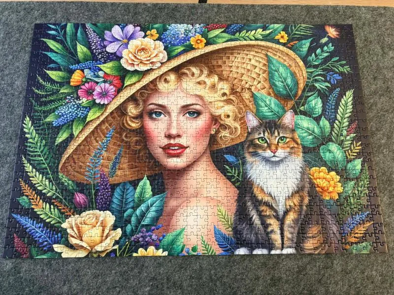 La Dame et le Chat