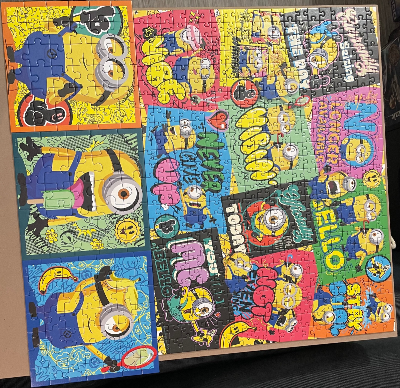 Illumination’s Minions - Lot de 4 Puzzles · photo 1