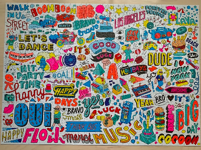 Puzzle omy street art · photo 2