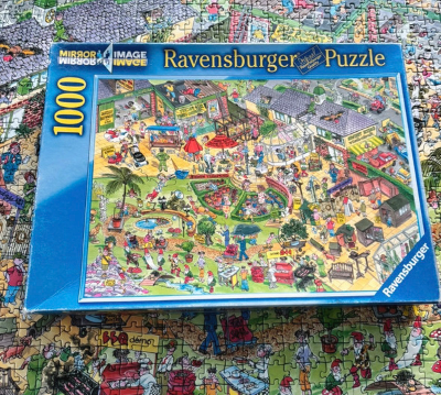 Puzzle miroir jardin · photo 1