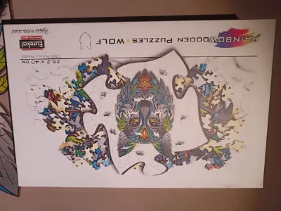 Loup - puzzle en bois · photo 2