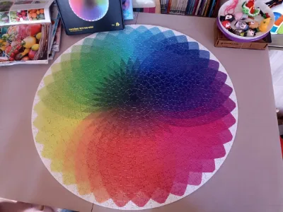 Cercles arc-en-ciel · photo 1