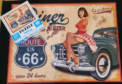 Puzzle Vintage - Route US 66 — photo 2