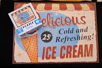 Puzzle Vintage Delicious Ice cream — photo 2