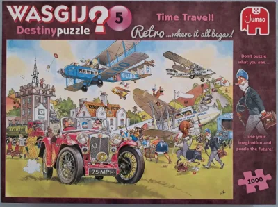 Wasgij Destiny Retro - 5 - Time Travel — photo 1