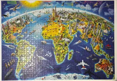 World Landmarks Globe — photo 1