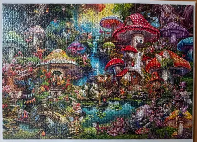 Le village de champignons — photo 1