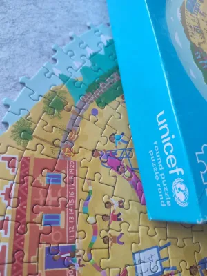 Round Puzzle UNICEF, photo 3