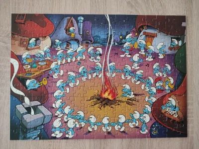 Le feu de camp des Schtroumpfs · photo 1