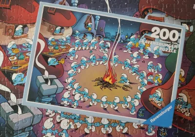 Le feu de camp des Schtroumpfs · photo 2