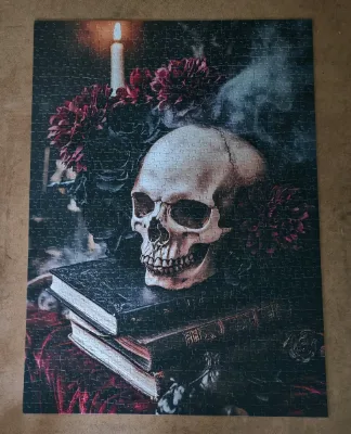 Skull Roses Candlelight — photo 2