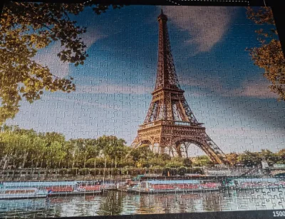 Puzzle 1000 tour eiffle paris France · photo 1