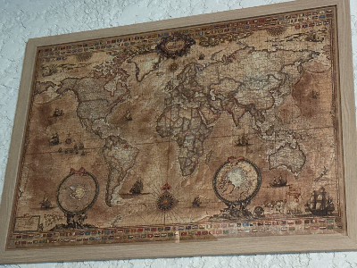 Antique world map · photo 2