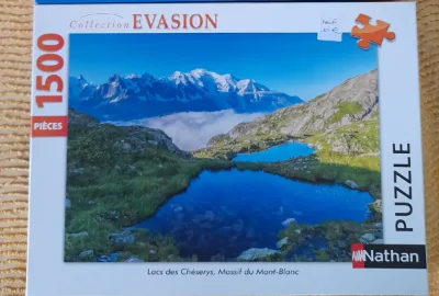 Les lacs des cheserys -Massif du Mont Blanc