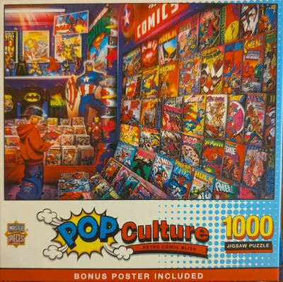 Pop Culture Retro Comic Bliss