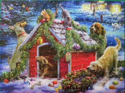 Helping With the Decorations