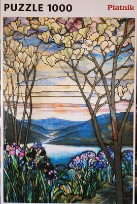 Magnolias and irises