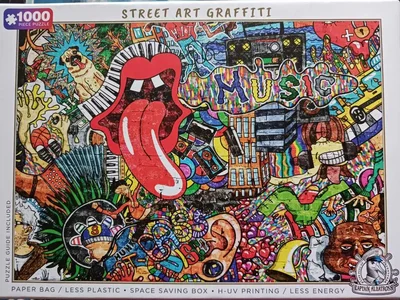 Street art graffiti