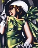 Lady in Green