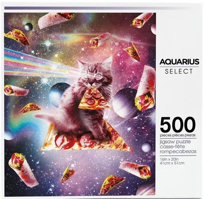 Random Galaxy Cat Pizza