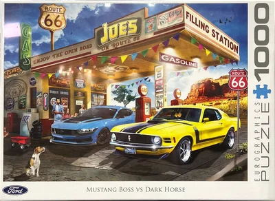 Mustang Boss vs Dark Horse