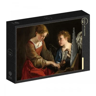 Saint Cecilia and an Angel, 1617/1618