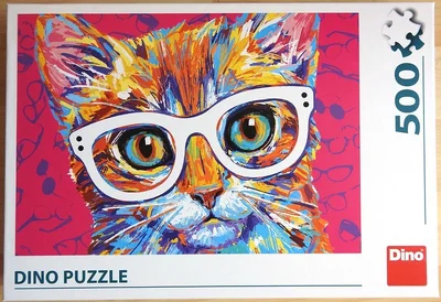 Cat with Eyeglasses