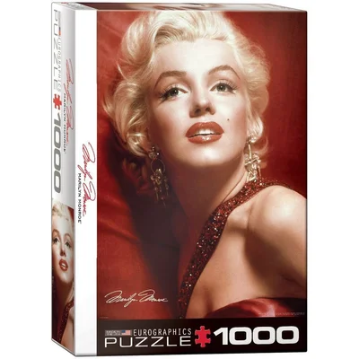 Marilyn Monroe Red Portrait