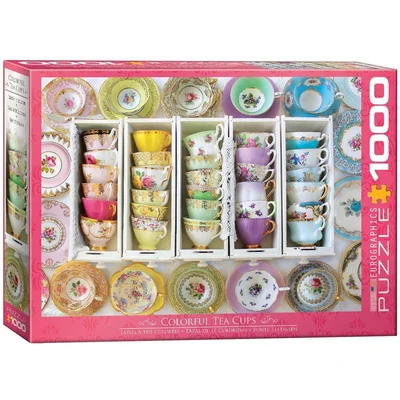 Colorful Tea Cups