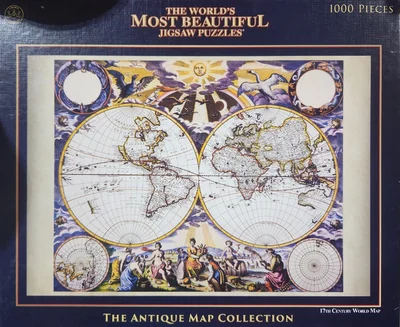 17th Century World Map