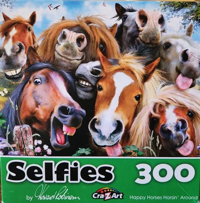 Happy Horses Horsin' Around