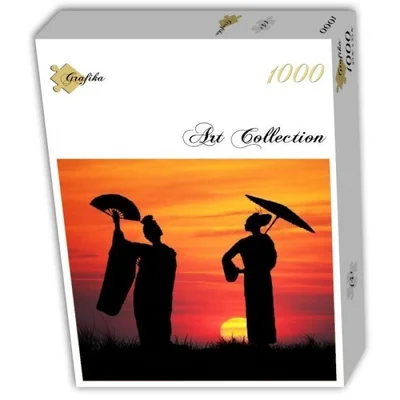 Geisha at Sunset