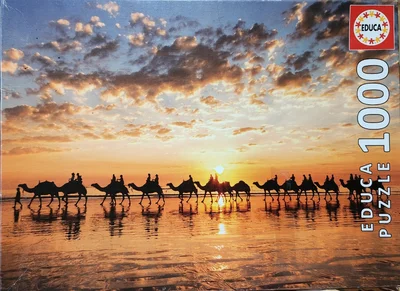 Golden sunset on Cable Beach, Australia