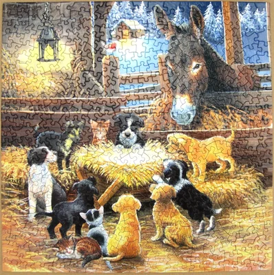 Barnyard Nativity