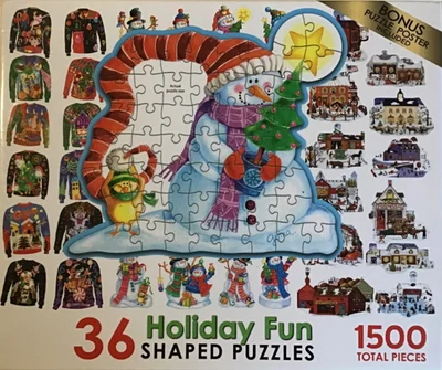 Holiday Fun Shaped Puzzles