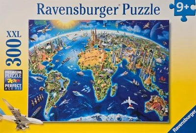 World Landmarks Map